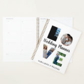 Personalized 4-Image Dated Wedding Planner (Display)