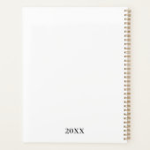 Personalized 4-Image Dated Wedding Planner (Achterkant)