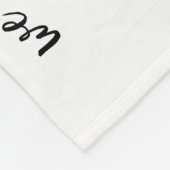 Personalized 4 Tile Photo Grandpa Fleece Blanket Deken (Hoek)