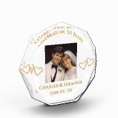 Personalized 50th Anniversary Photo Keepsake Gift Fotoblokken (Links)