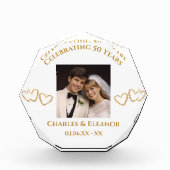 Personalized 50th Anniversary Photo Keepsake Gift Fotoblokken (Voorkant)