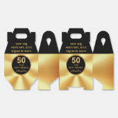 Personalized 50th Birthday Party Favors, Birthday Bedankdoosjes (Ongevouwen)