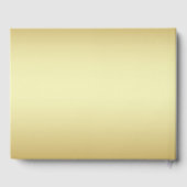 Personalized 50th Golden Wedding Anniversary Gastenboek (Achterkant)