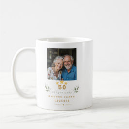Personalized 50th Wedding Anniversary Mug Koffiemok