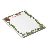 Personalized 5.5 x 6" Christmas Note Pad Notitieblok (Schuin)
