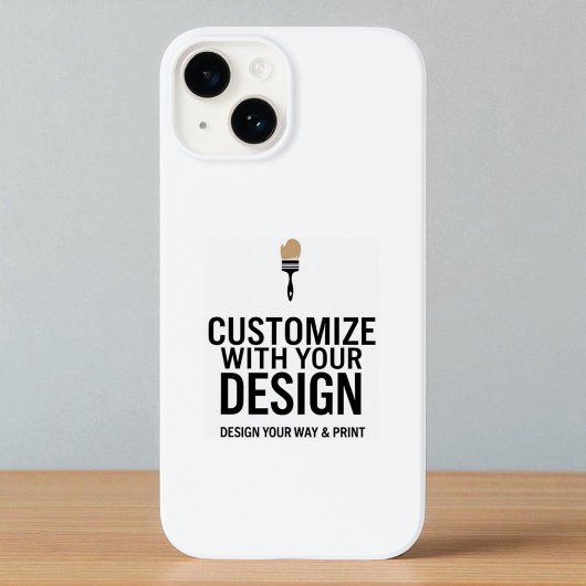 Personalized 5x7" Blank Company Branded Custom Case-Mate iPhone Case
