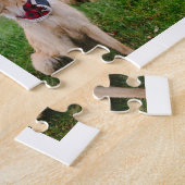 Personalized 6‑Photo Family Name - Gift  Legpuzzel (Zijkant)