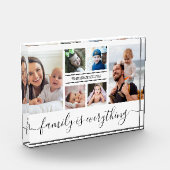 Personalized 6 Picture Collage Quote Family Name  Fotoblokken (Links)