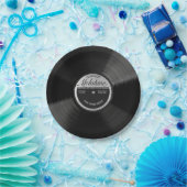 Personalized 78 Vinyl Record Design Paper Plates Papieren Bordje (Feest)