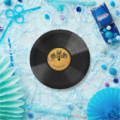 Personalized 78 Vinyl Record Design Paper Plates Papieren Bordje (Feest)