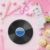 Personalized 78 Vinyl Record Design Paper Plates Papieren Bordje (Feest)