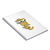  Personalized 9th Birthday King Crown Design Notitieboek (Rechterzijde)
