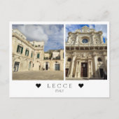 Personalized, a uitzicht Lecce, Puglia, Italy Post Briefkaart (Voorkant)