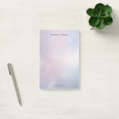 Personalized abstract pastel aesthetic dot Grid  Post-it® Notes (Kantoor)