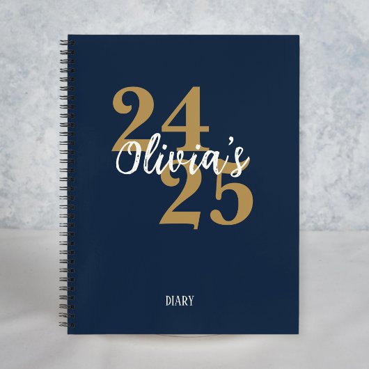 Personalized Academic Diary 2024-2025  Notitieboek