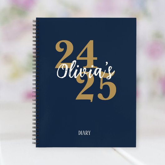 Personalized Academic Diary 2024-2025  Notitieboek