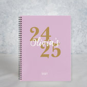 Personalized Academic Diary 2024-2025 Notitieboek