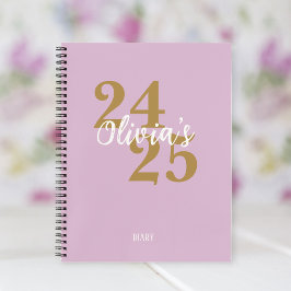 Personalized Academic Diary 2024-2025  Notitieboek