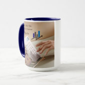 Personalized Accounting Mug Mok (Voorkant links)