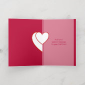 Personalized Add Your Photo Valentine's Day Card Folie Feestdagenkaart (Binnenlaag)