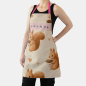 Personalized Adorable Squirrel and Acorn Pattern Schort (Insitu)