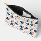 Personalized Aesthetic Patriotic Wildflowers Etui (Open)