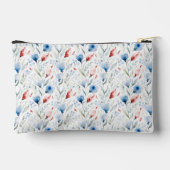 Personalized Aesthetic Patriotic Wildflowers Etui (Achterkant)