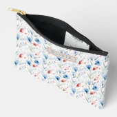 Personalized Aesthetic Patriotic Wildflowers Etui (Open)