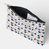 Personalized Aesthetic Patriotic Wildflowers Etui (Open)