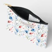 Personalized Aesthetic Patriotic Wildflowers Etui (Open)