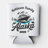 Personalized Alaska Cruise Blikjeskoeler (Voorkant)