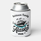 Personalized Alaska Cruise Blikjeskoeler (Blikje Achterkant)