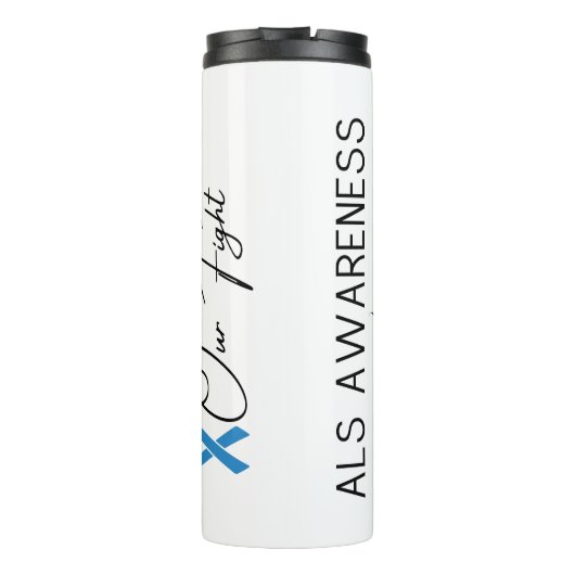 Personalized ALS Awareness  Thermosbeker (Achterkant)
