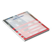 Personalized American Flag Patriotic USA Notitieblok (Schuin)