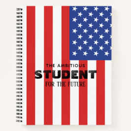 Personalized american Notebook Notitieboek