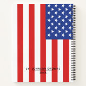 Personalized american Notebook Notitieboek (Achterkant)