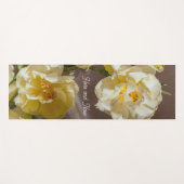 Personalized and elegant floral yogamat (Voorkant (horizontaal))