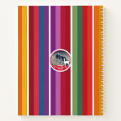 Personalized Andean Mountain Machu Picchu Peru Notitieboek (Achterkant)