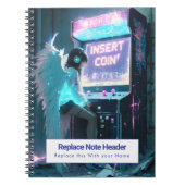 Personalized Anime Themed Notebook Notitieboek (Voorkant)