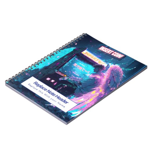 Personalized Anime Themed Notebook Notitieboek (Linkerzijde)