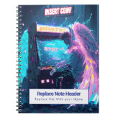 Personalized Anime Themed Notebook Notitieboek (Voorkant)