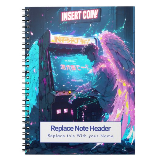 Personalized Anime Themed Notebook Notitieboek (Voorkant)