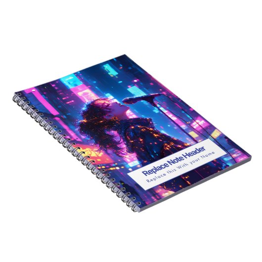Personalized Anime Themed Notebook Notitieboek (Rechterzijde)