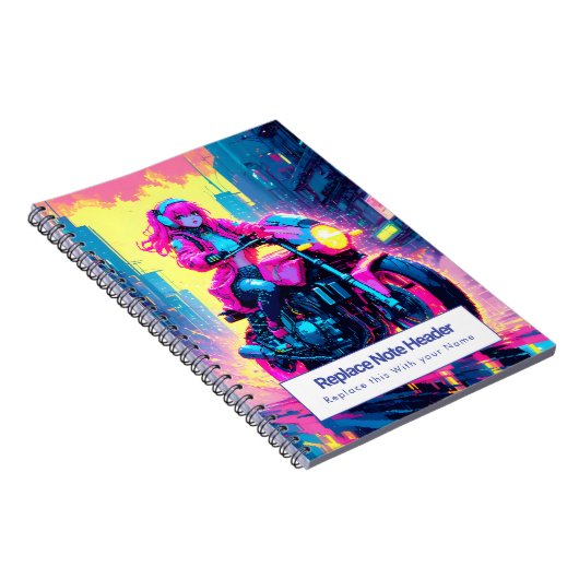 Personalized Anime Themed Notebook Notitieboek (Rechterzijde)