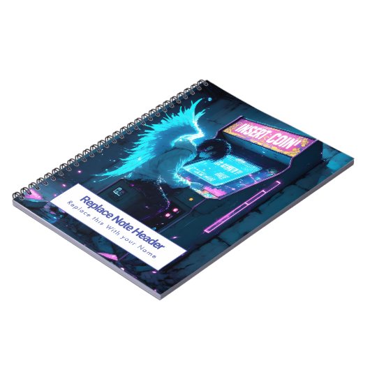 Personalized Anime Themed Notebook Notitieboek (Linkerzijde)