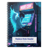 Personalized Anime Themed Notebook Notitieboek (Voorkant)