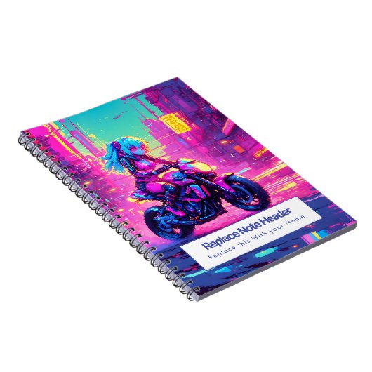 Personalized Anime Themed Notebook Notitieboek (Rechterzijde)