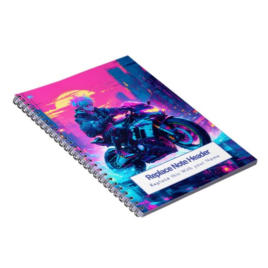 Personalized Anime Themed Notebook Notitieboek (Rechterzijde)