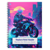 Personalized Anime Themed Notebook Notitieboek (Voorkant)