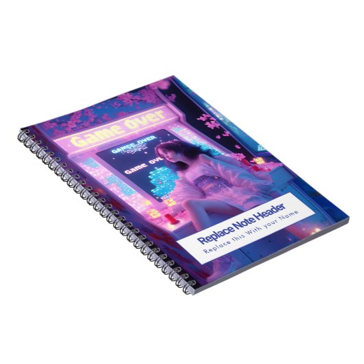 Personalized Anime Themed Notebook Notitieboek (Rechterzijde)